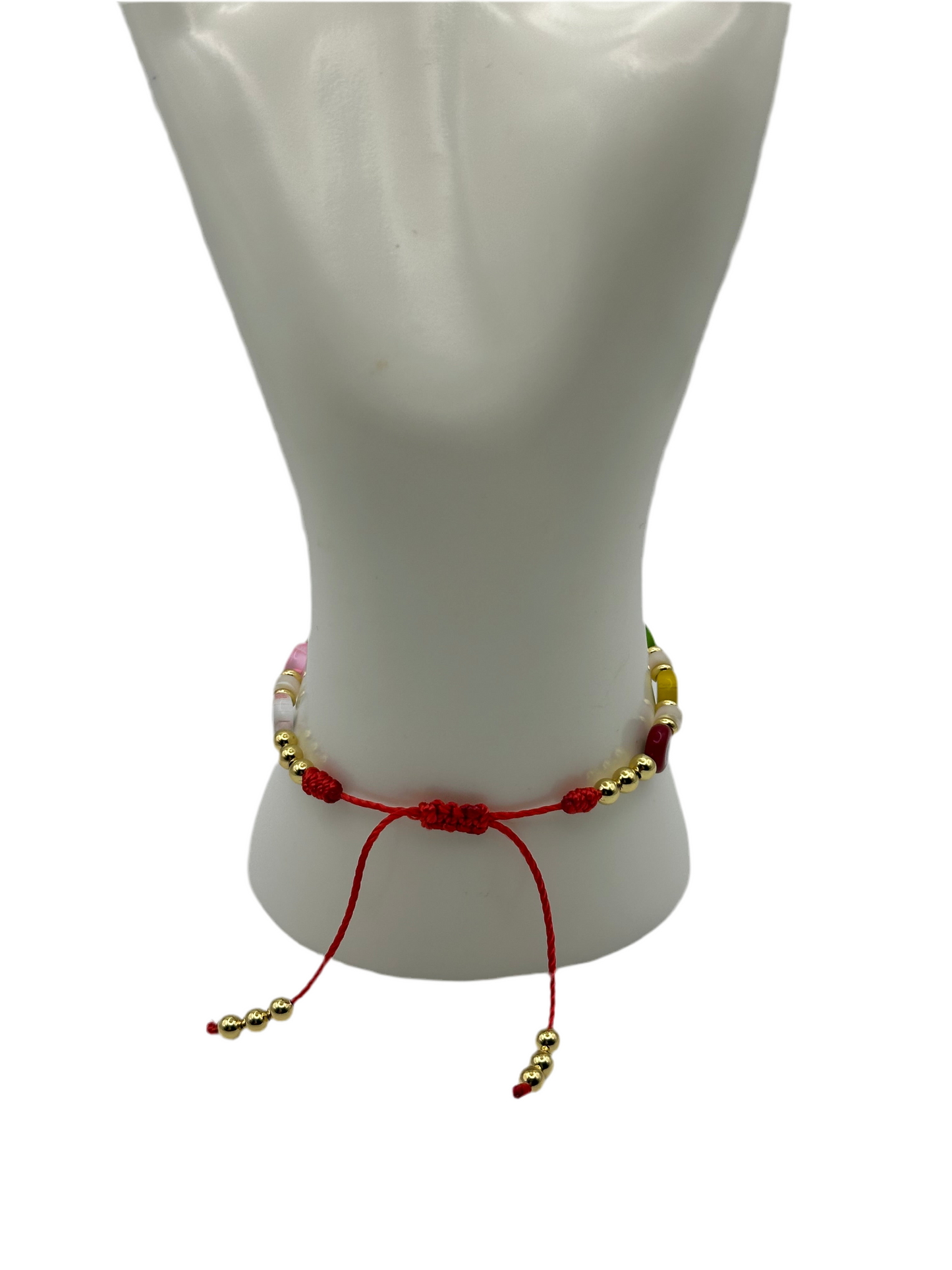 Multi Color Eye Red String Bracelet