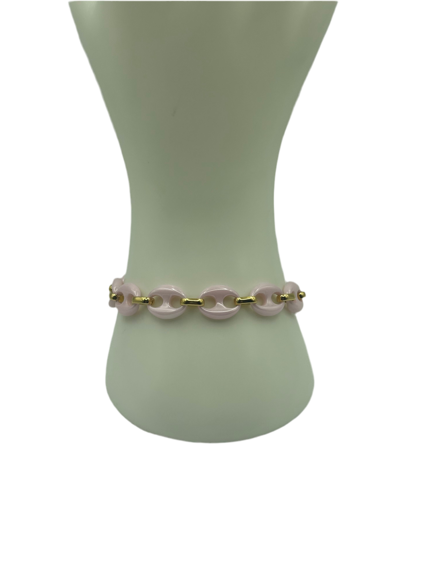 Pink Link Bracelet