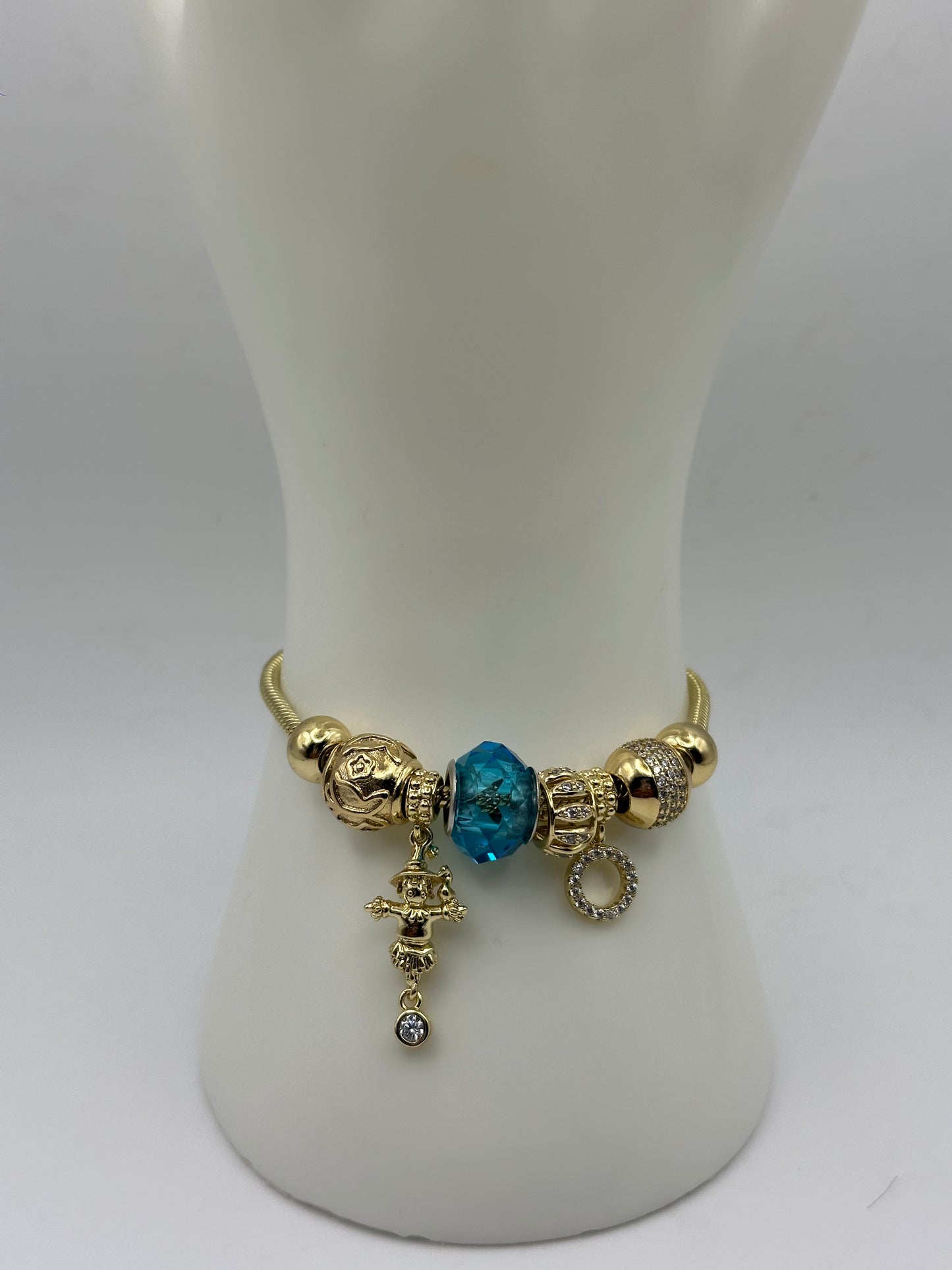 Gold Aqua Pan Bracelet