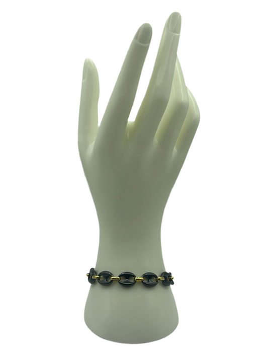 Black Link Bracelet