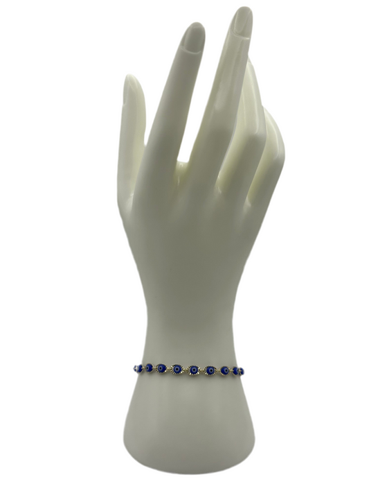 Evil Eye Dark Blue Bracelet