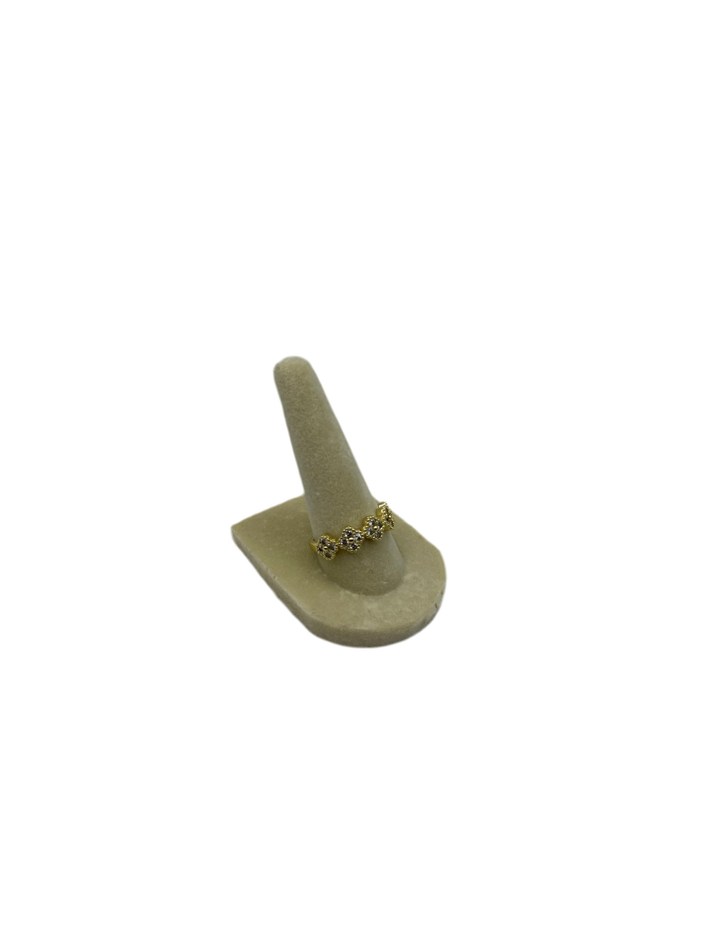 Trebol Flower Ring