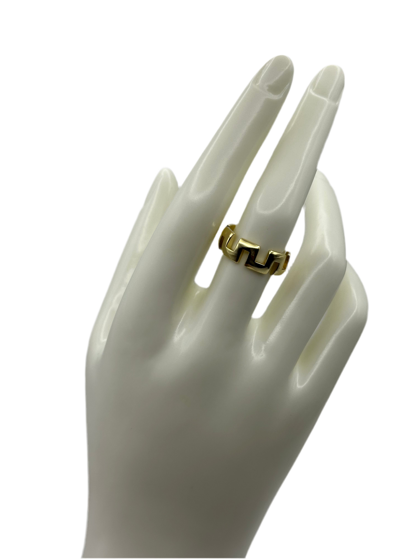 Maze Band Ring