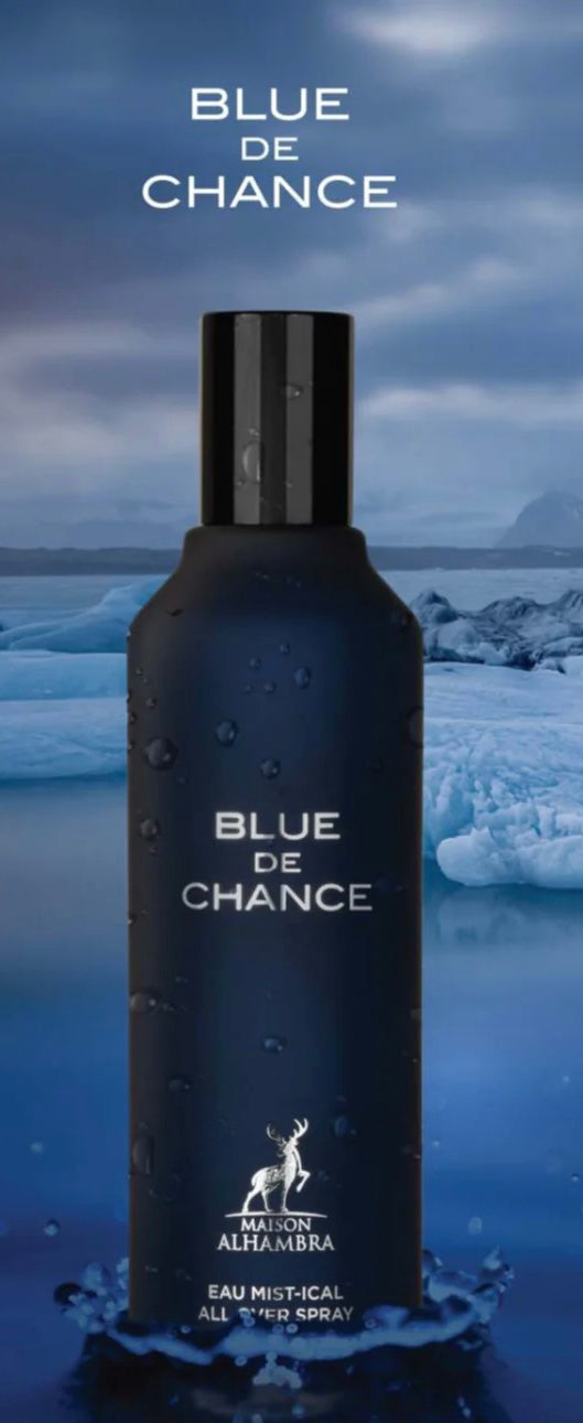 All Over Spray Blue De Chance